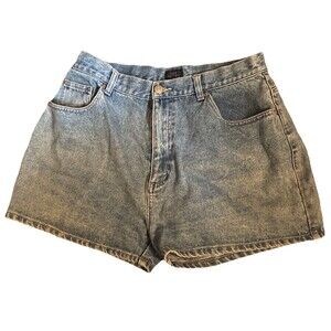 Vintage The Blues Women’s 12 Shorts Light Wash Hemmed Denim